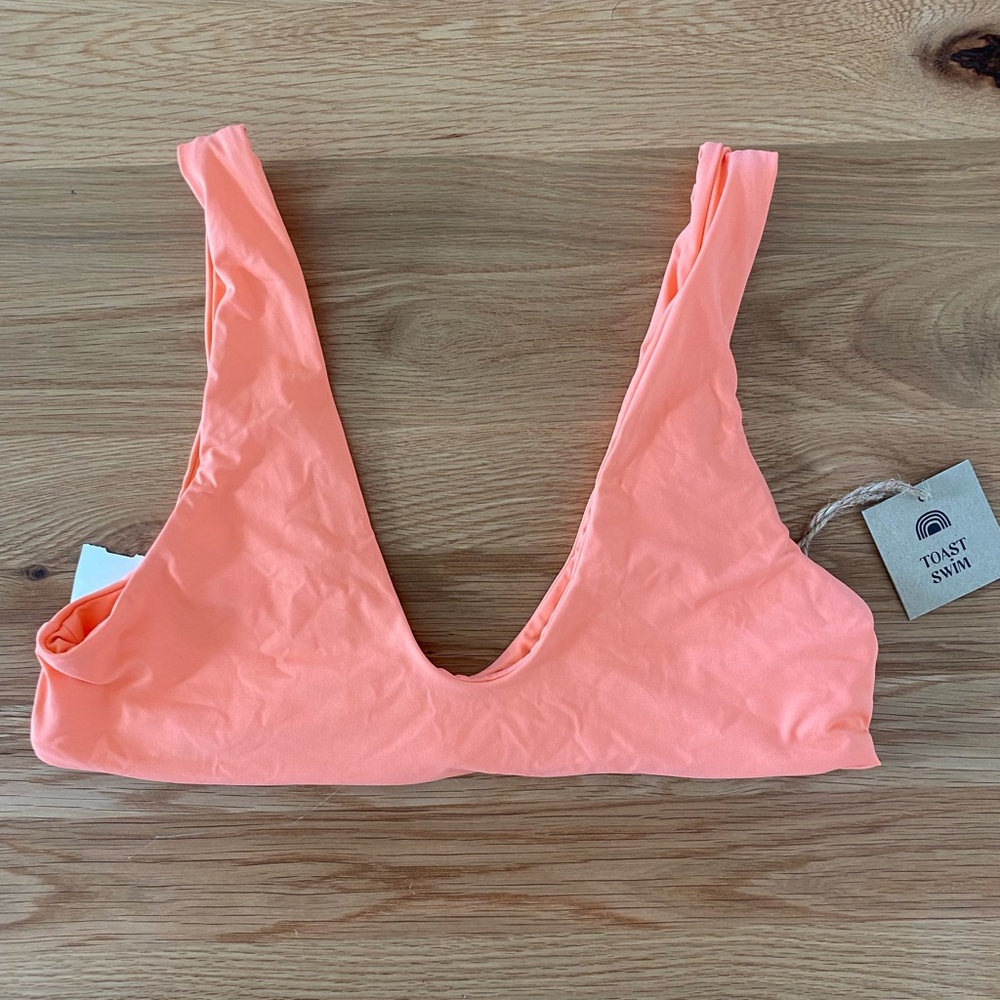 Toast Swim bikini top BNWT size medium